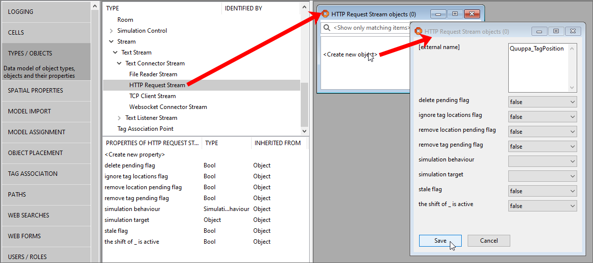 Adding a Quuppa_TagPosition stream type in SmartSpace Config