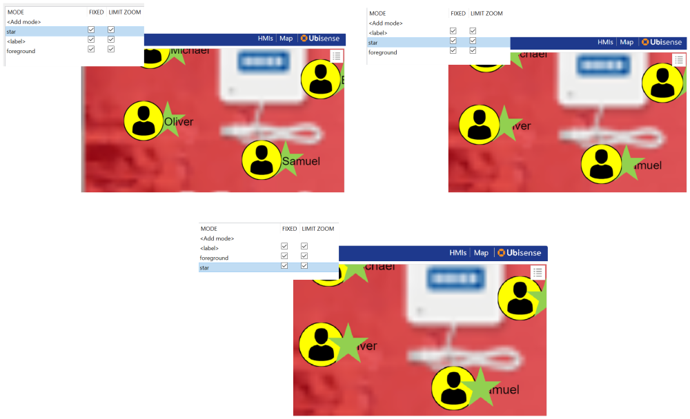 Rendering order of 2D reps in the WebMap view