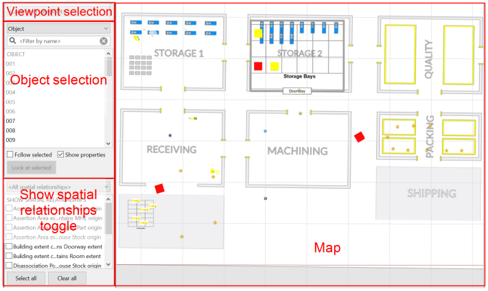 SmartSpace Map workspace