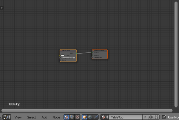 screenshot of giving the new material a name