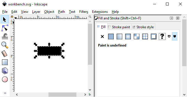 Example of svg graphic with fill undefined and paper sized to object